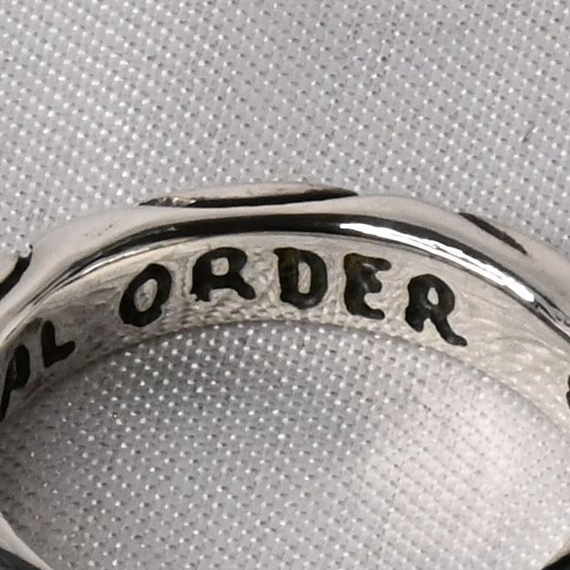 【研磨済】ROYAL ORDER シルバー リング 6.5号 SILVER925 ロイヤルオーダー 指輪 クラウン
