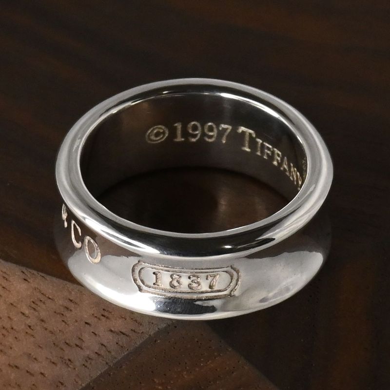 【研磨済】TIFFANY＆Co. ナロー リング 11号 ティファニー 指輪