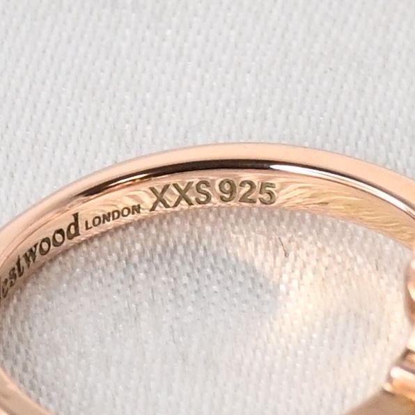 Vivienne Westwood REINA PETITE リング ピンクゴールド サイズXXS 5号 ヴィヴィアンウエストウッド レイナ 指輪