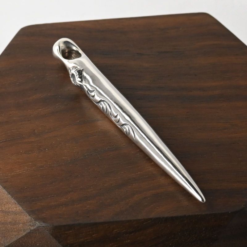 【研磨済】 ARIZONA FREEDOM ネイルトップ シルバー 太陽神 唐草 silver 925 チャーム