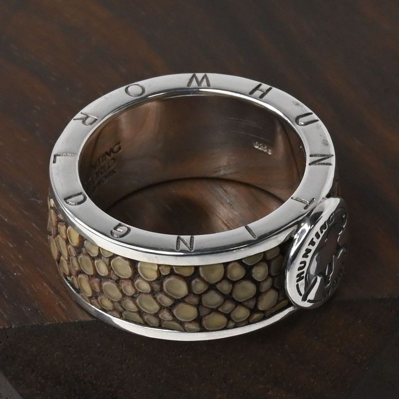 【研磨済】HUNTING WORLD リング 13号 silver925 指輪 ハンティングワールド