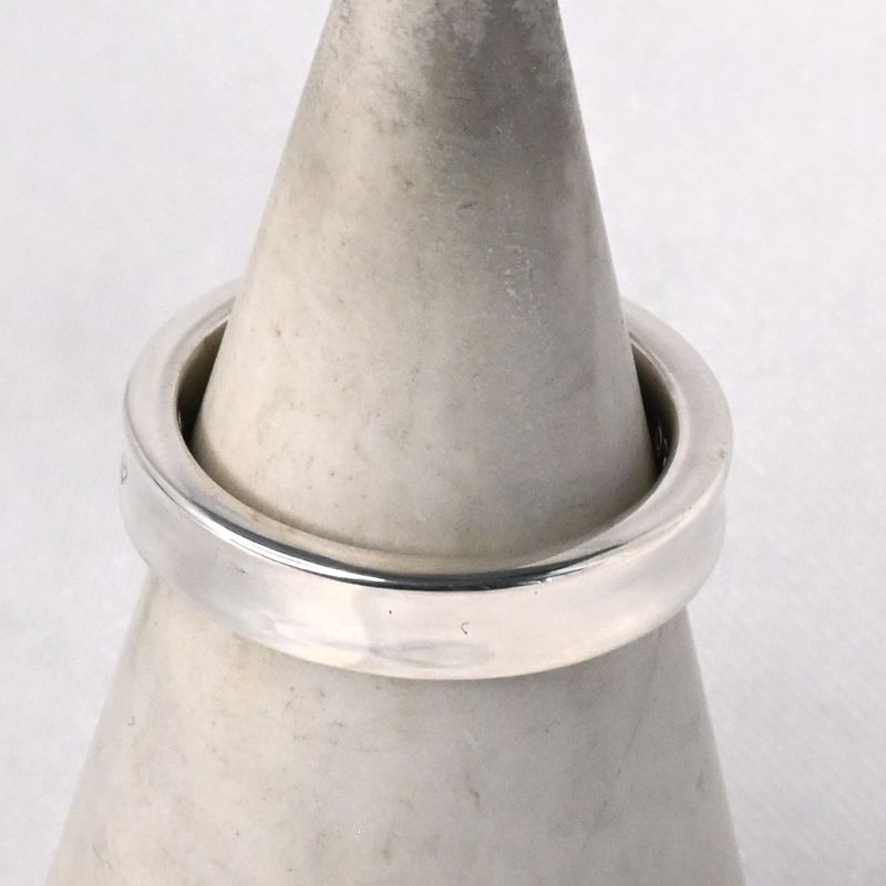 【研磨済】TIFFANY＆Co.  ナロー リング  8号 Silver925 ティファニー