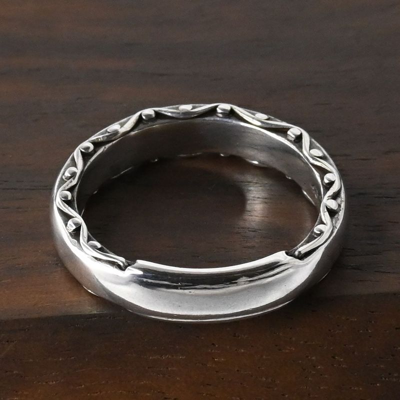 【新品仕上げ】美品 4℃ ヨンドシー リング 指輪 シルバー925 9号