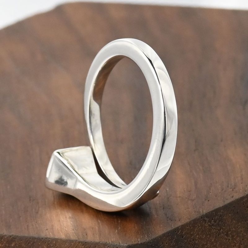 【新品仕上げ】美品 GUCCI グッチ 釘モチーフ ヴィンテージリング 11号