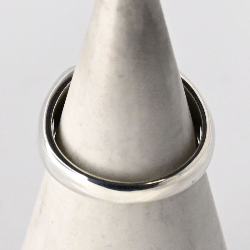 【研磨済】TIFFANY＆Co. オープンハート リング 5.5号 ティファニー 指輪