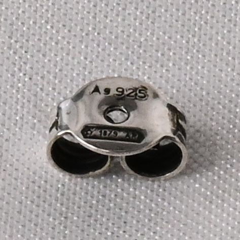 【研磨済】 GUCCI グッチ インターロッキングG アラベスク ピアス(片耳用) 925