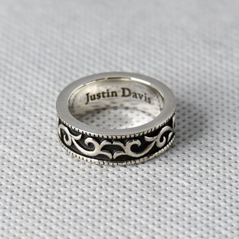 美品 Justin Davis ETERNAL LOVE リング 指輪 9号 ジャスティンデイビス