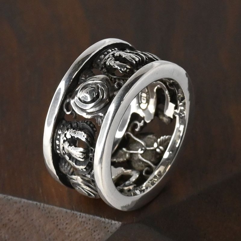 【研磨済】 JUSTIN DAVIS MY LOVE リング 8号 ジャスティンデイビス SRJ210 指輪 シルバー925