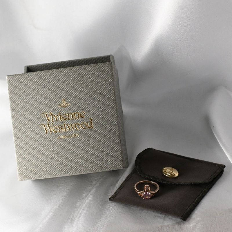 Vivienne Westwood REINA PETITE リング ピンクゴールド サイズXXS 5号 ヴィヴィアンウエストウッド レイナ 指輪