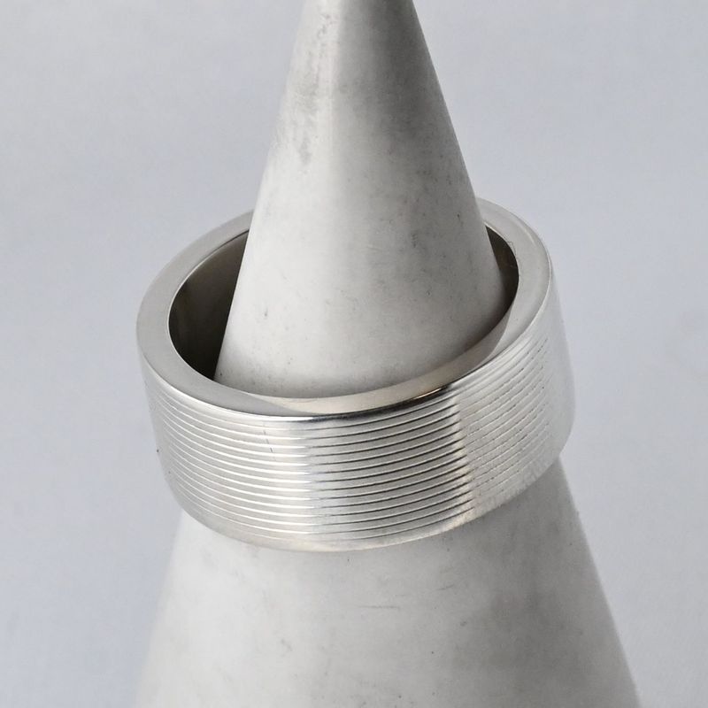 【研磨済】 GUCCI ロゴ リング SV925 シルバー 12.6号 指輪 グッチ