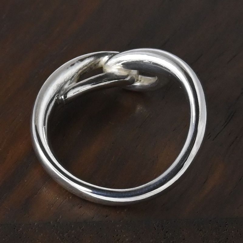 【研磨済】美品 4℃ リング 7.5号  シルバー925 ヨンドシー 指輪