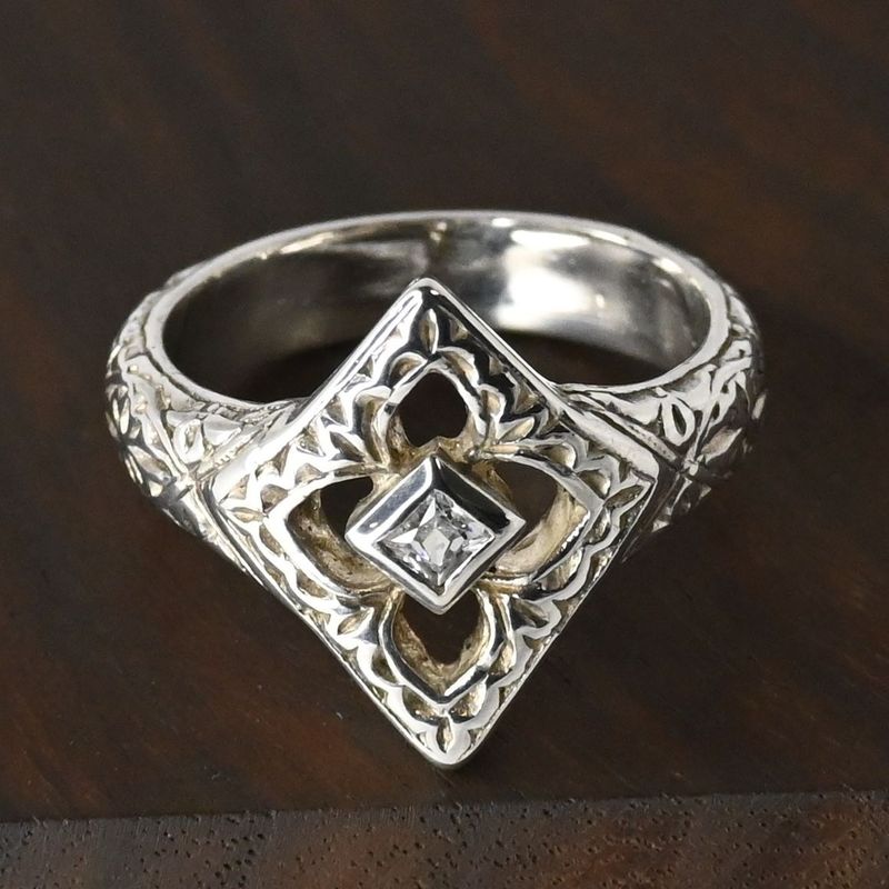 【研磨済】 Loree Rodkin Gothic リング 12号 silver 925 シルバー 指輪 ローリーロドキン