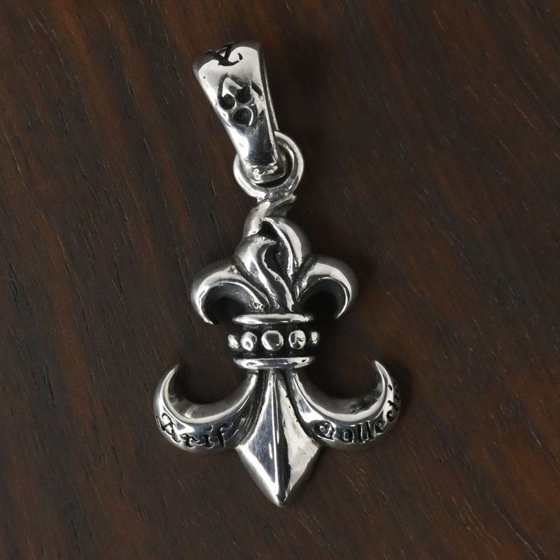 【研磨済】SAAD Arif Collection ペンダント トップ silver 925 チャーム シルバー リリー