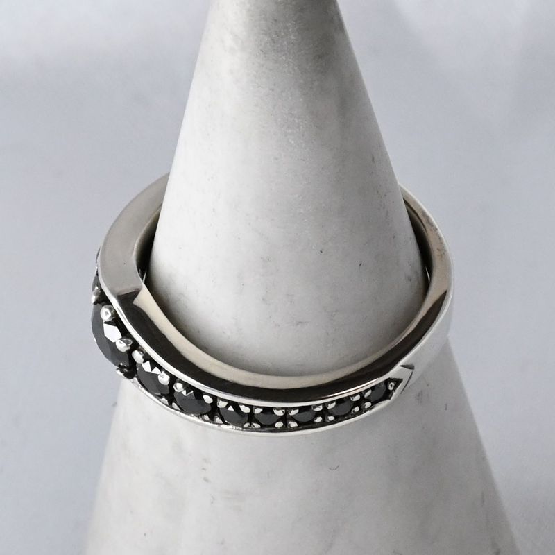 【研磨済】 JUSTIN DAVIS KING&QUEEN リング 1点のみ 15号 ジャスティンデイビス SRJ600 指輪 シルバー925