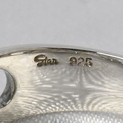 【新品仕上げ】 STAR JEWELRY リング 12.5号 美品 スタージュエリー ストーン 透かし模様