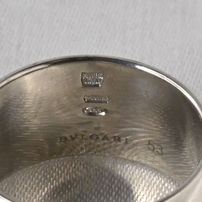 【新品仕上げ】BVLGARI リング Save the Children #53 14号 SV925 ブルガリ