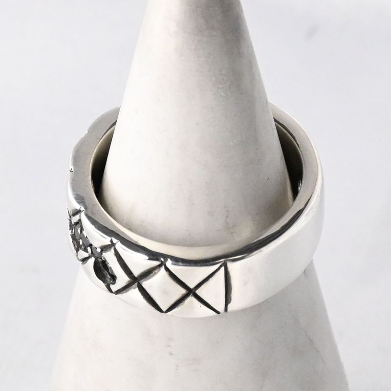 【研磨済】LION HEART リング シルバー925 15号 ライオンハート