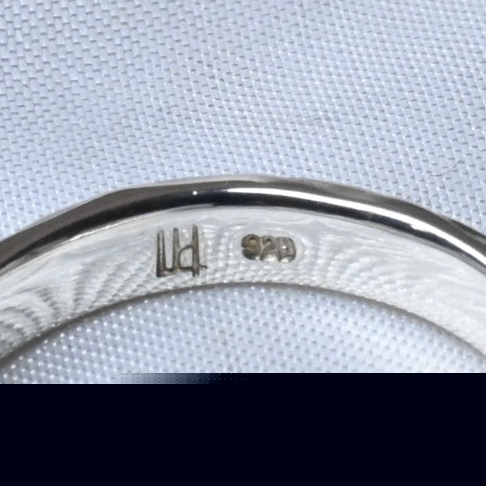 【研磨済】LION HEART ハワイアン リング シルバー925 19号 ライオンハート