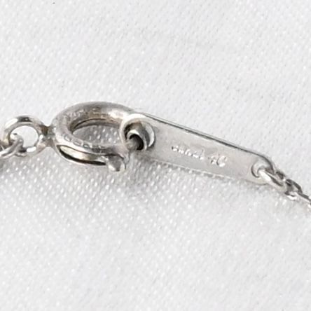 【研磨済】 canal 4℃ クリアストーン ネックレス 40cm Silver925 シルバー カナルヨンドシー