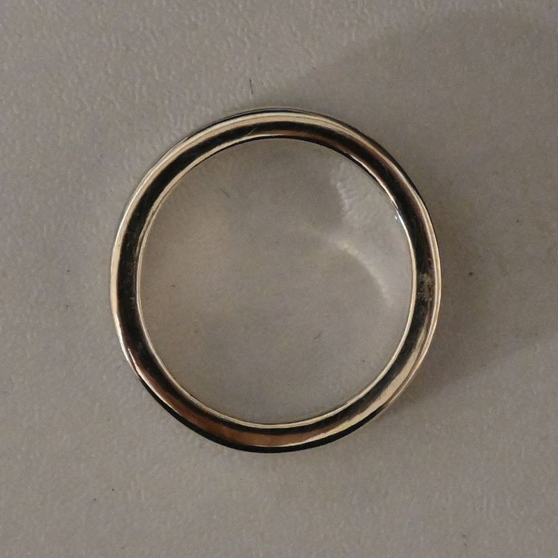 【研磨済】 JUSTIN DAVIS シルバー ホワイト リング 8号 ジャスティンデイビス 指輪