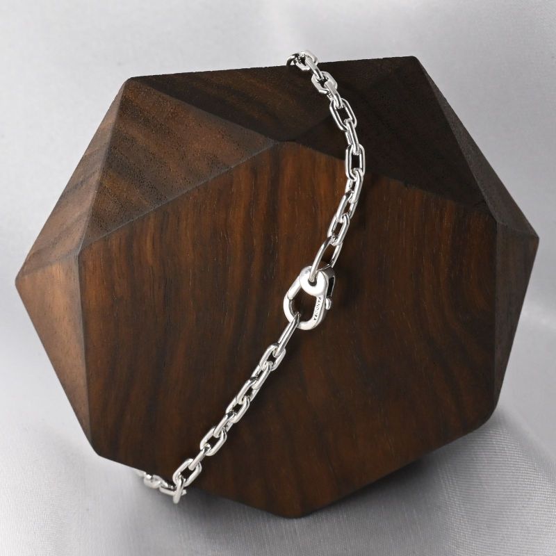 美品 Pandora ME Slim Link Chain Bracelet 20cm シルバー925
