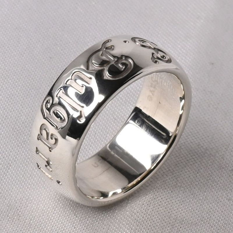 【研磨済】BVLGARI リング Save the Children #57 16号 箱付き SV925 ブルガリ