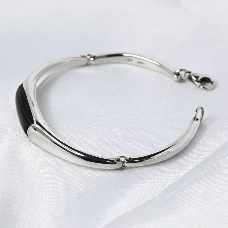 【新品仕上げ】美品 4℃ ブレスレット シルバー925 腕周り16cm  ヨンドシー