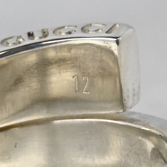 【新品仕上げ】美品 GUCCI スネーク リング 指輪 SV925 Ag925 グッチ 11号