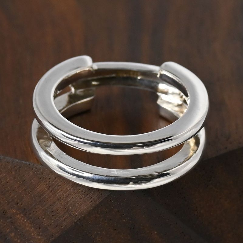 【新品仕上げ】agete リング 指輪 10号 silver アガット