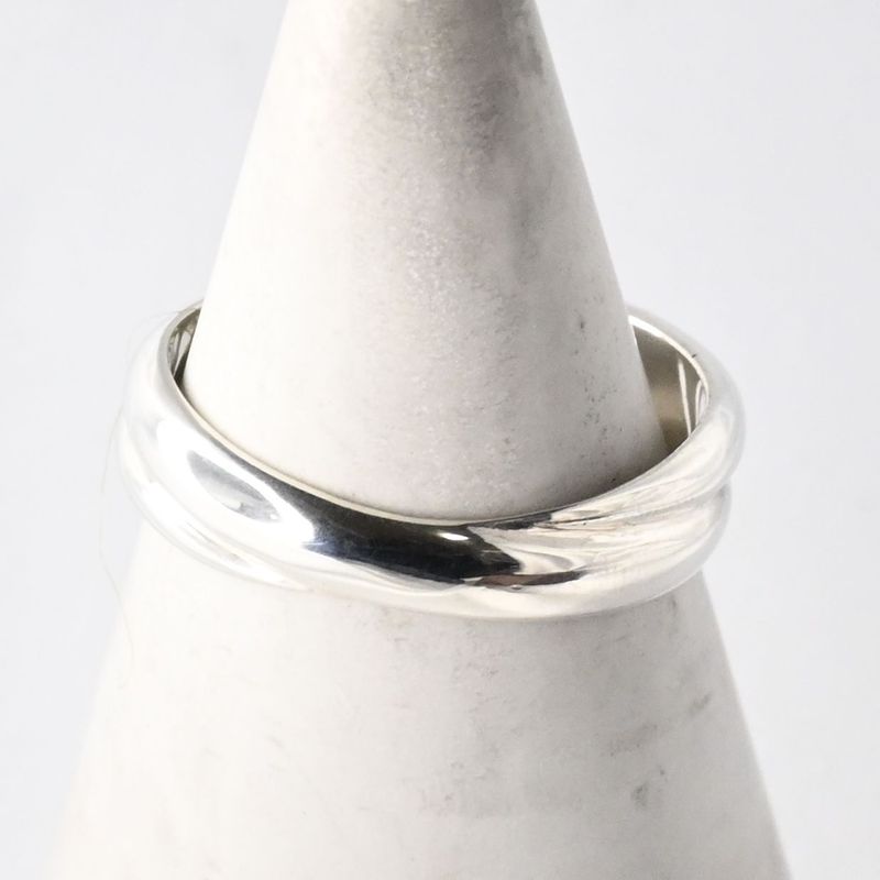 【研磨済】美品 4℃ ボールチェーン リング 12号  シルバー925 ヨンドシー 指輪