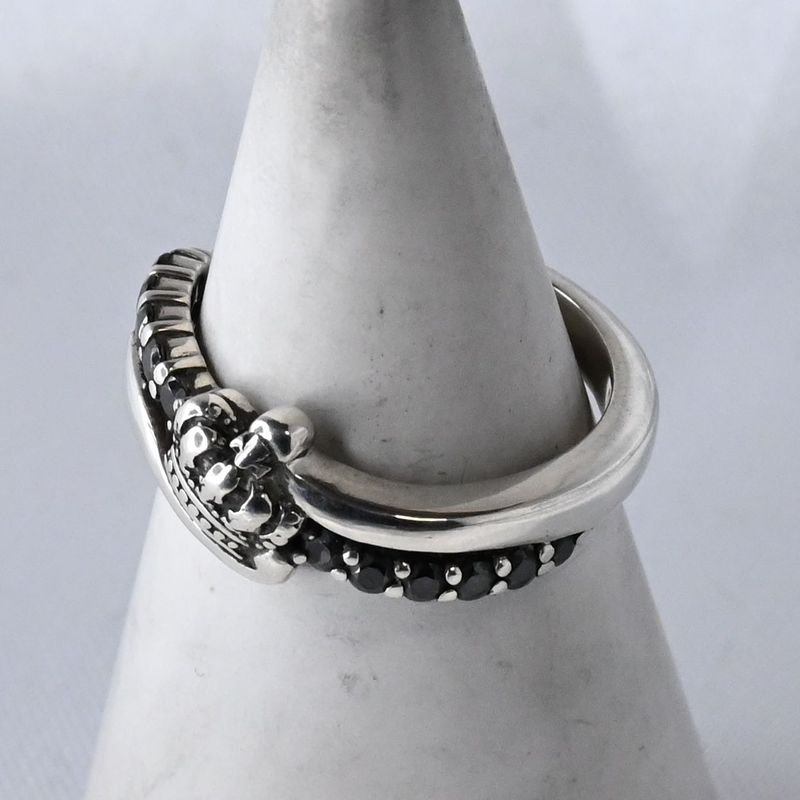 【研磨済】 JUSTIN DAVIS CIRCULAR CROWN リング 指輪 13号 ジャスティンデイビス SRJ487