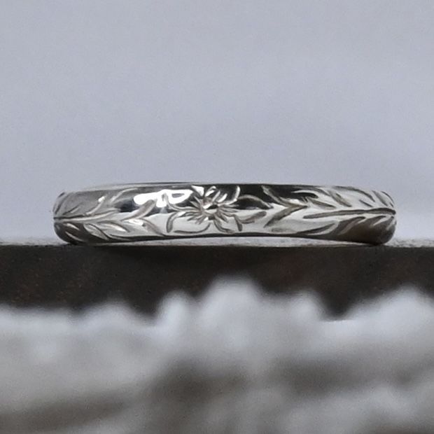 【研磨済】LION HEART ハワイアン リング シルバー925 19号 ライオンハート