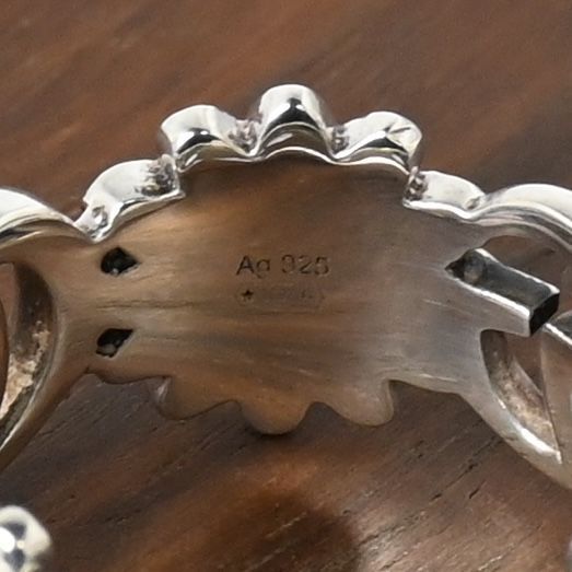 【新品仕上げ】美品 GUCCI ダブルG マザー・オブ・パール リング サイズ13