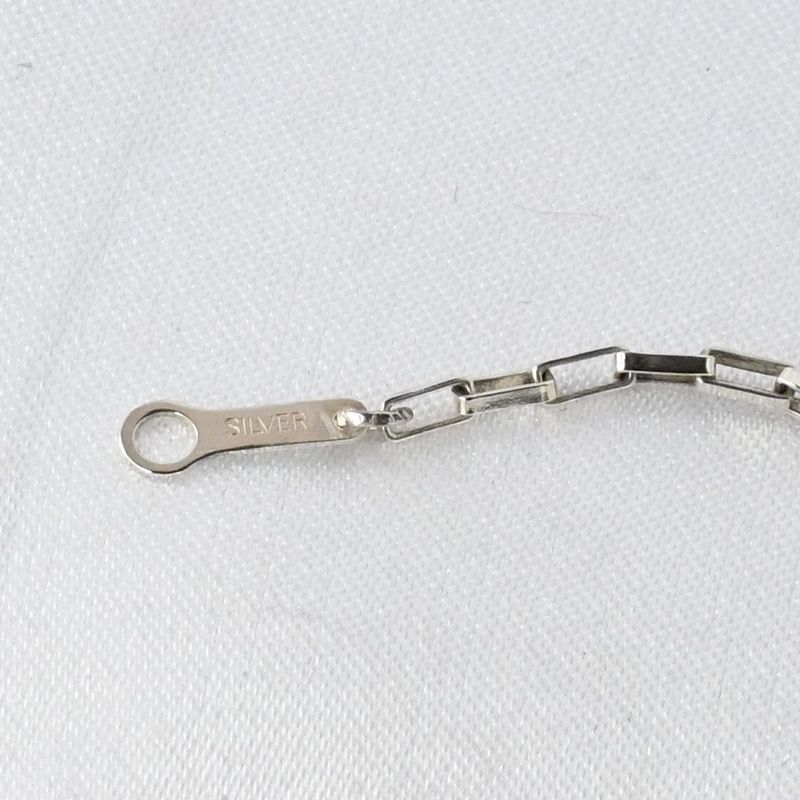 【研磨済】シルバー925 チェーン ネックレス 50cm