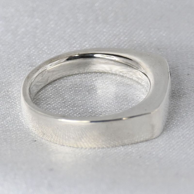 【研磨済】美品 4℃ ヨンドシー リング 指輪 シルバー925 10号