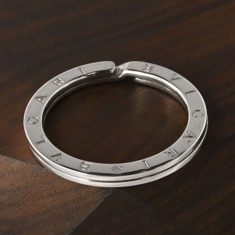 【研磨済】BVLGARI キーリング 箱付き SV925 ブルガリ