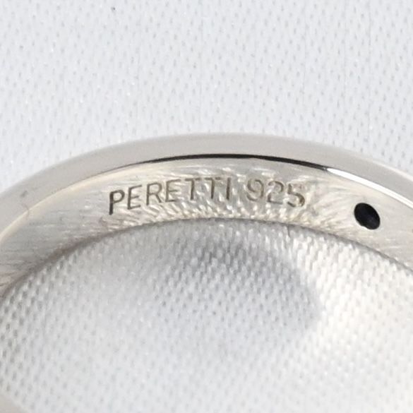 【研磨済】TIFFANY＆Co. スタッキングバンド リング サファイア 10号 ティファニー 指輪 シルバー925