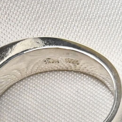 【研磨済】STAR JEWELRY シルバー リング 指輪 4号 シルバー925