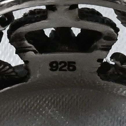 【研磨済】 JUSTIN DAVIS MY LOVE リング いぶし 15号 ジャスティンデイビス SRJ210 指輪 silver925