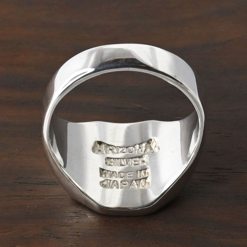 【研磨済】 ARIZONA FREEDOM シルバー リング 唐草 R-94 10.5号 silver925