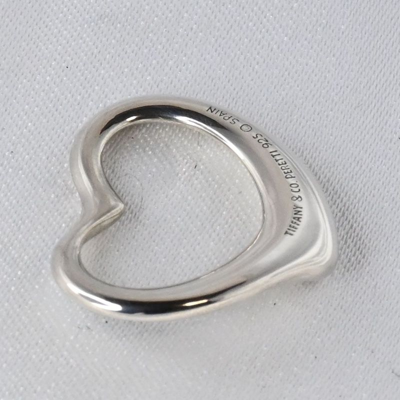 【研磨済】TIFFANY&Co. オープンハート トップのみ ティファニー ペレッティ シルバー925  Open Heart