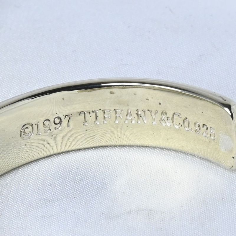 【研磨済】TIFFANY＆Co. ナロー バングル シルバー ティファニー 指輪
