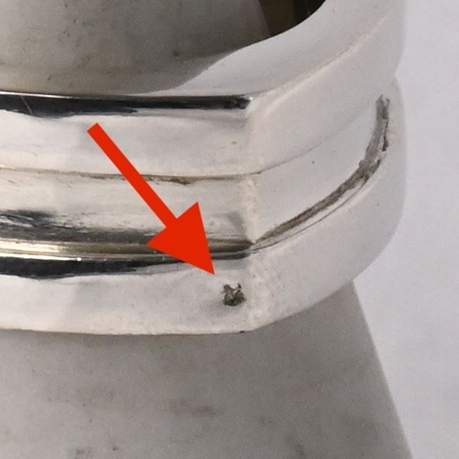 【研磨済】GUCCI シルバー リング 13号 指輪 Ag925