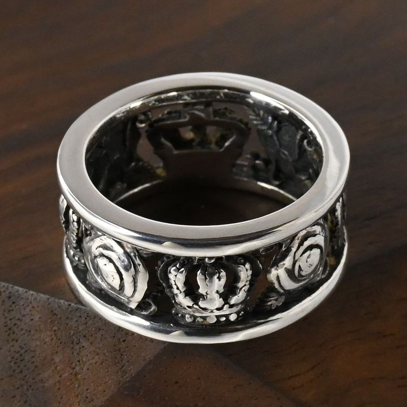 【研磨済】 JUSTIN DAVIS MY LOVE リング いぶし 15号 ジャスティンデイビス SRJ210 指輪 silver925