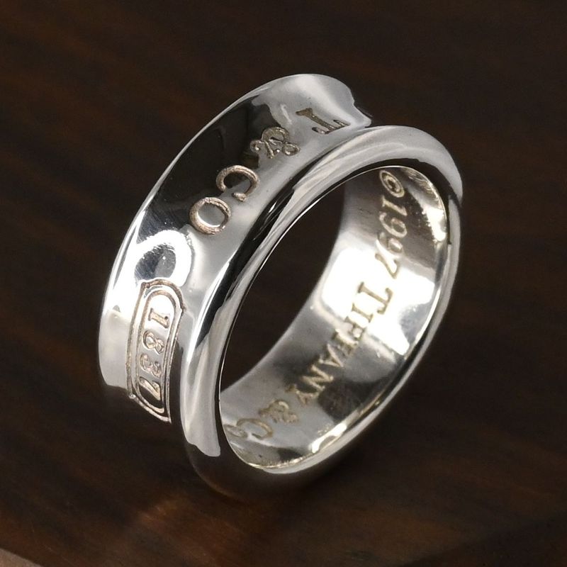 【研磨済】TIFFANY＆Co. ナロー リング 11号 ティファニー 指輪