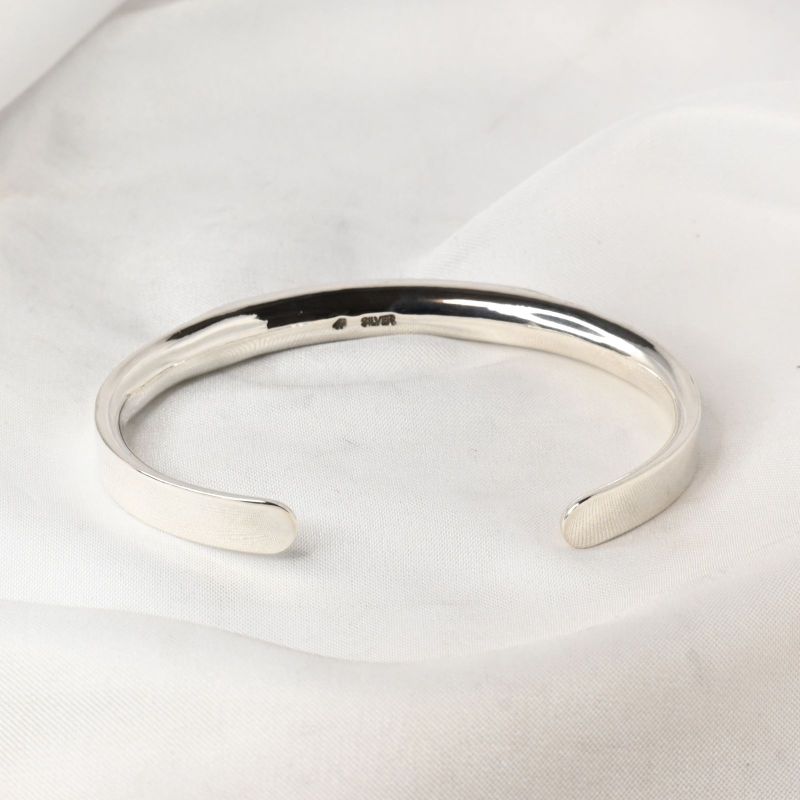 【研磨済】4℃ シルバー925 バングル ヨンドシー 重量36g