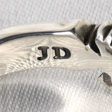 【研磨済】 JUSTIN DAVIS AMULET リング 8号 SRJ435 ジャスティンデイビス 指輪 シルバー925