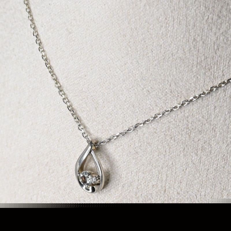 【研磨済】4℃ ヨンドシー ネックレス シルバー925 チェーン38cm~42cm