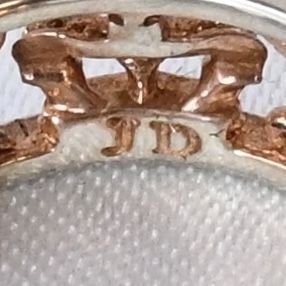 【研磨済】 JUSTIN DAVIS MY LOVE リング KIDS 3号 ジャスティンデイビス SRJ2012 指輪 シルバー925