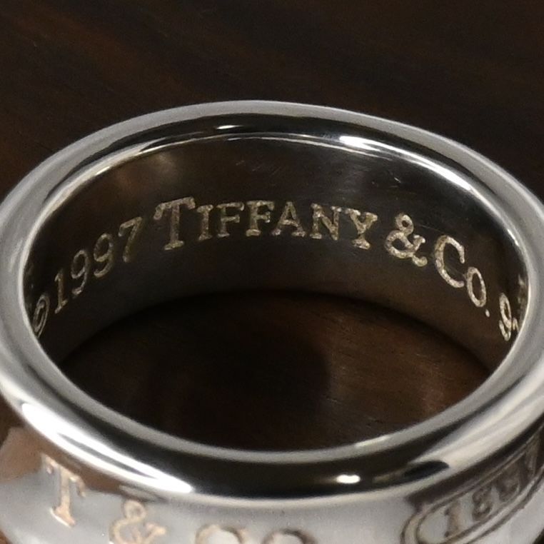 【研磨済】TIFFANY＆Co. ナロー リング 11号 ティファニー 指輪